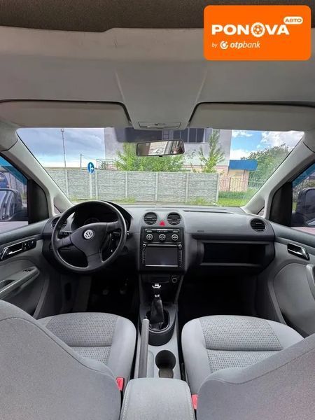 Volkswagen Caddy, 2010 р., Дизель, 257 тис. км, Мінівен, Сірий, Кам'янка AT-10418542 фото