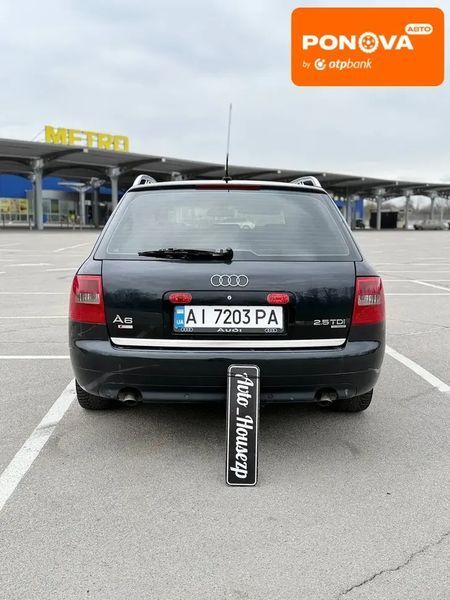 Audi A6, 2004 р., Дизель, 330 тис. км, Універсал, Чорний, Запоріжжя AT-10413287 фото