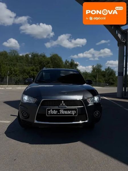 Mitsubishi Outlander XL, 2010 г., Дизель, 285 тыс. км, Внедорожник / Кроссовер, Серый, Запорожье AT-10419378 фото