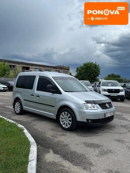 Volkswagen Caddy, 2010 р., Дизель, 257 тис. км, Мінівен, Сірий, Кам'янка AT-10418542 фото
