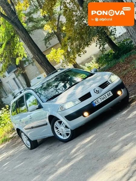 Renault Megane, 2003 г., Бензин, 290 тыс. км, Универсал, Серый, Павлоград AT-10401553 фото