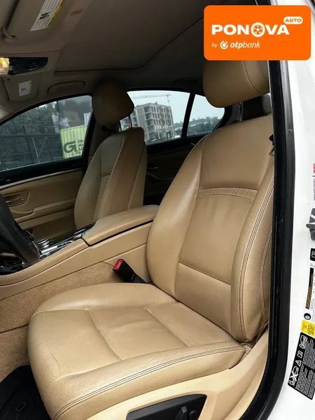 BMW 5 Series, 2014 г., Бензин, 157 тыс. км, Седан, Белый, Львов AT-10403050 фото