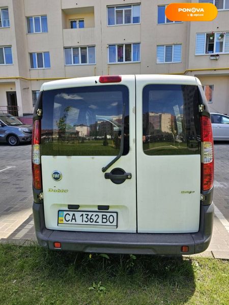 Fiat Doblo, 2007, Дизель, 1.3 л., 279 тыс. км, Минивен, Белый, Черкассы Cars-Pr-63887 фото