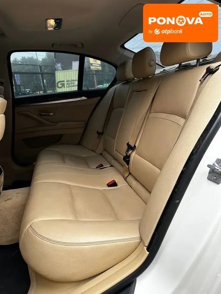 BMW 5 Series, 2014 г., Бензин, 157 тыс. км, Седан, Белый, Львов AT-10403050 фото