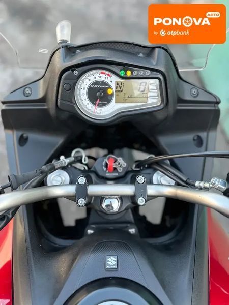 Suzuki V-Strom 650, 2014 р., Бензин, 37 тис. км, Мотоцикл Спорт-туризм, Червоний, Кам'янське (Дніпродзержинськ) AT-10411526 фото