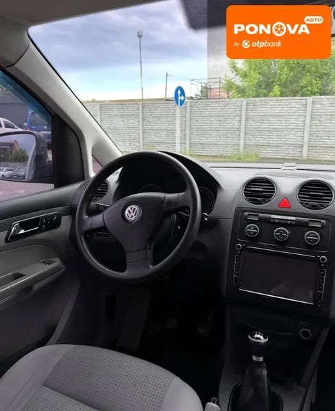 Volkswagen Caddy, 2010 р., Дизель, 257 тис. км, Мінівен, Сірий, Кам'янка AT-10418542 фото