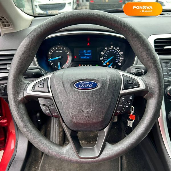 Ford Fusion, 2014, Бензин, 2.49 л., 131 тыс. км, Седан, Красный, Сумы 46386 фото