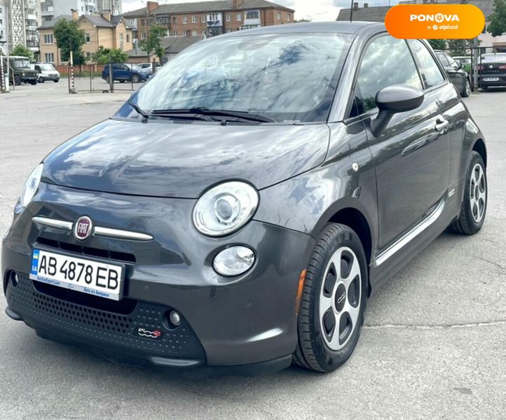 Fiat 500e, 2015, Електро, 87 тис. км, Хетчбек, Сірий, Вінниця 99841 фото