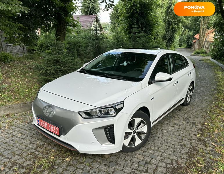 Hyundai Ioniq Electric, 2017, Електро, 69 тыс. км, Лифтбек, Белый, Тернополь Cars-Pr-66890 фото