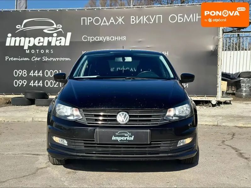 Volkswagen Polo, 2018 р., Бензин, 183 тис. км, Седан, Чорний, Харків AT-10416687 фото