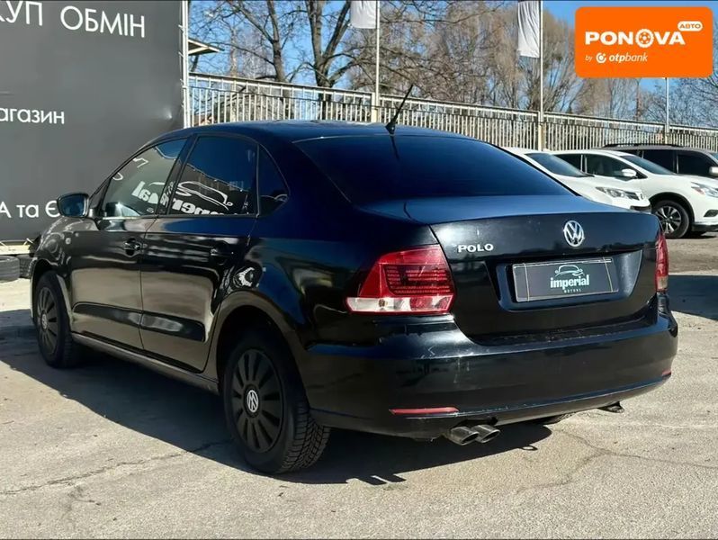 Volkswagen Polo, 2018 р., Бензин, 183 тис. км, Седан, Чорний, Харків AT-10416687 фото