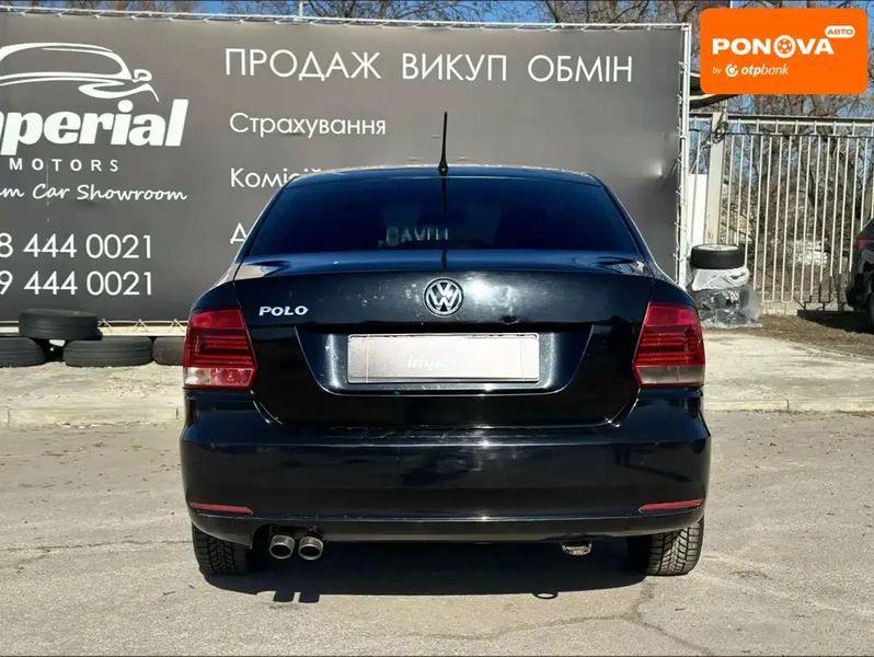 Volkswagen Polo, 2018 р., Бензин, 183 тис. км, Седан, Чорний, Харків AT-10416687 фото