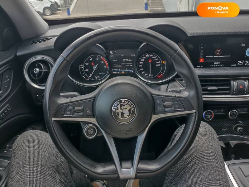 Alfa Romeo Stelvio, 2019, Бензин, 2 л., 166 тис. км, Позашляховик / Кросовер, Чорний, Львів 52175 фото