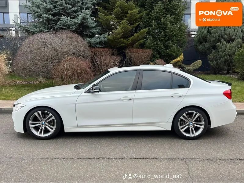 BMW 3 Series, 2016 г., Бензин, 180 тыс. км, Седан, Белый, Днепр (Днепропетровск) AT-10406851 фото