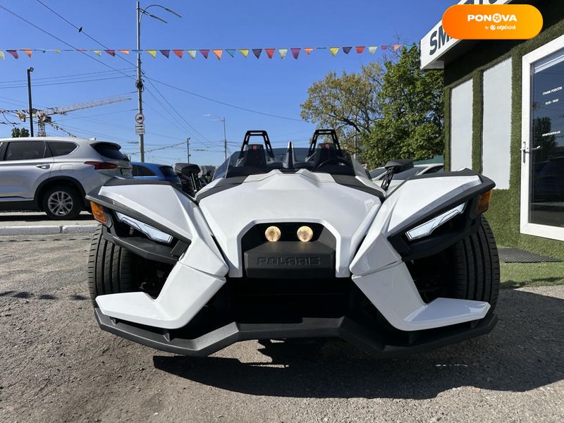 Polaris Slingshot, 2016, Бензин, 2380 см³, 50 тыс. км, Трайк, Белый, Киев moto-39950 фото