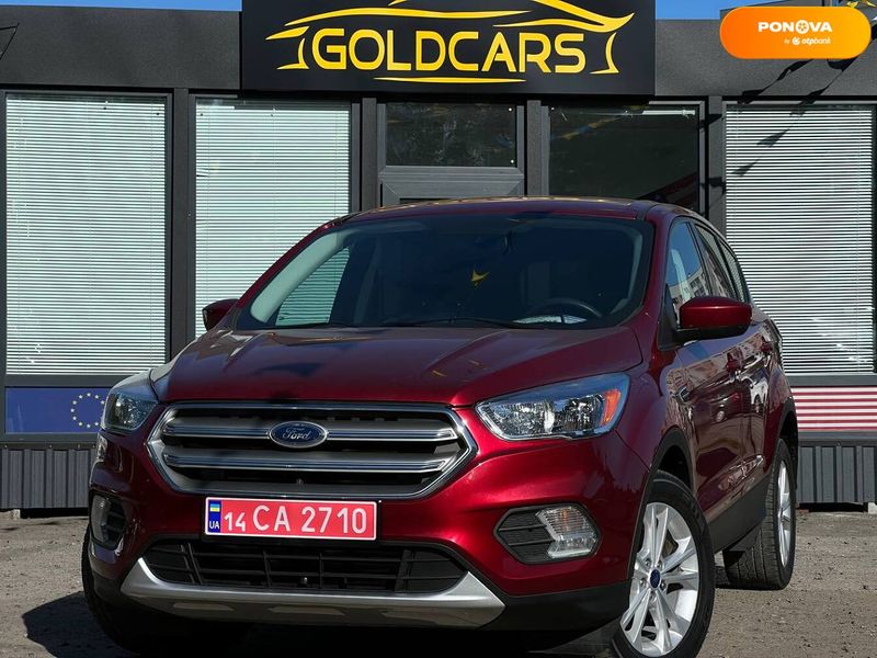 Ford Escape, 2017, Бензин, 1.5 л., 169 тис. км, Позашляховик / Кросовер, Червоний, Львів 109552 фото