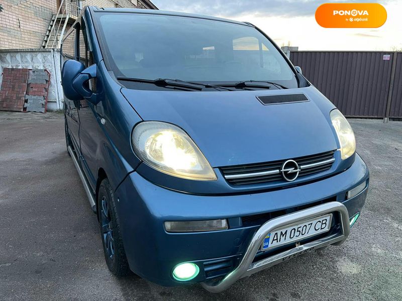 Opel Vivaro, 2006, Дизель, 2.5 л., 265 тис. км, Мінівен, Синій, Житомир Cars-Pr-67830 фото