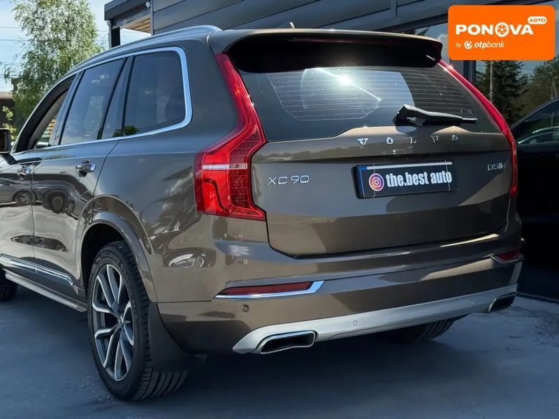 Volvo XC90, 2016 р., Дизель, 190 тис. км, Позашляховик / Кросовер, Коричневий, Рівне AT-10417698 фото