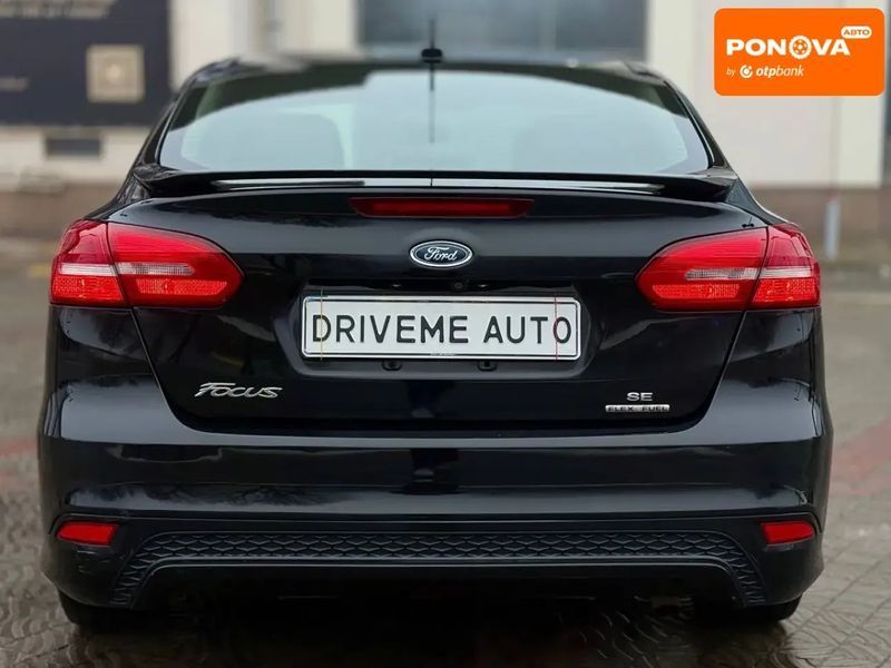 Ford Focus, 2015 р., Бензин, 156 тис. км, Седан, Чорний, Дніпро (Дніпропетровськ) AT-10411414 фото