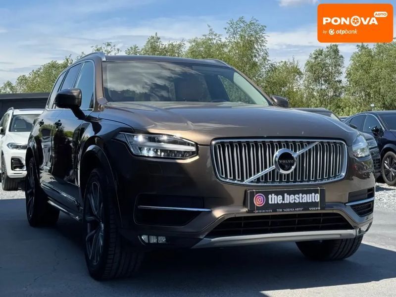 Volvo XC90, 2016 р., Дизель, 190 тис. км, Позашляховик / Кросовер, Коричневий, Рівне AT-10417698 фото