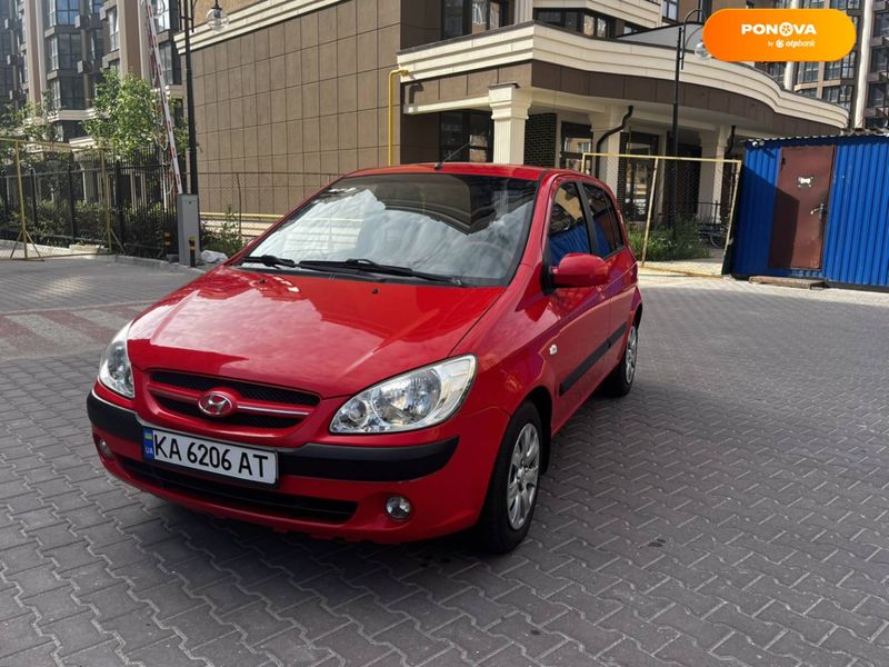 Hyundai Getz, 2007, Бензин, 1.4 л., 104 тис. км, Хетчбек, Червоний, Київ Cars-Pr-63943 фото