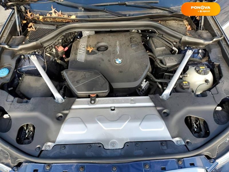 BMW X3, 2019, Бензин, 2 л., 9 тис. км, Позашляховик / Кросовер, Синій, Київ Cars-EU-US-KR-41243 фото