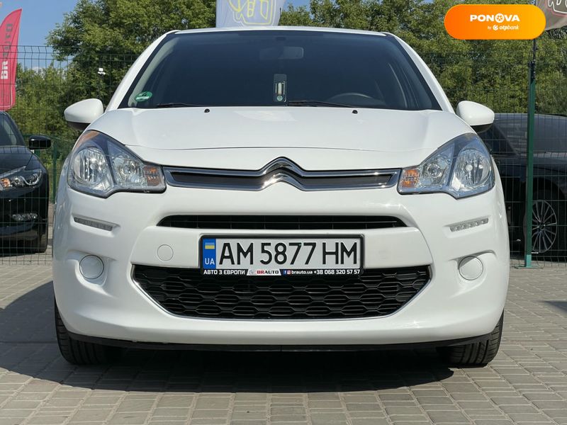 Citroen C3, 2013, Бензин, 1.4 л., 186 тис. км, Хетчбек, Білий, Бердичів 107125 фото