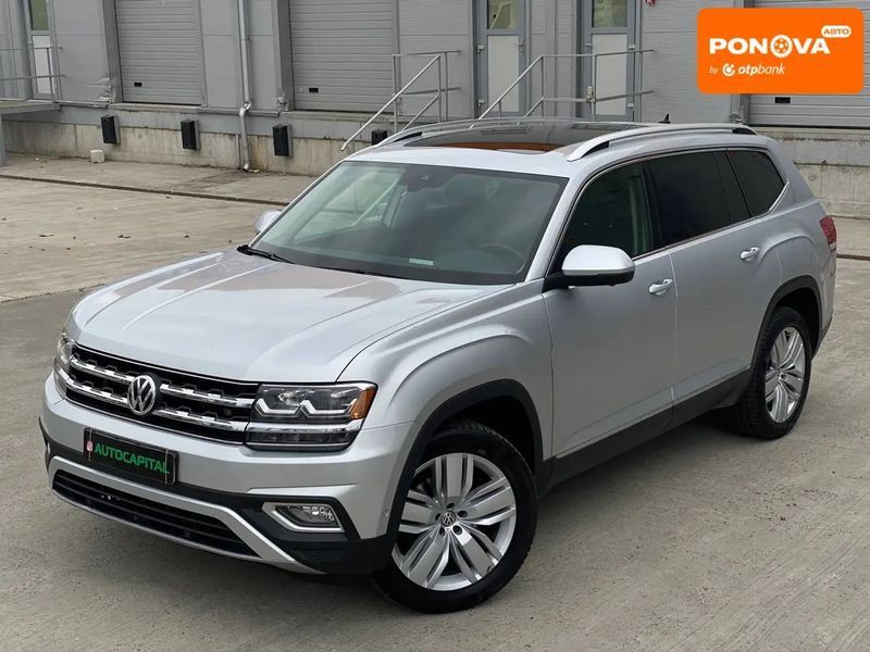 Volkswagen Atlas, 2017 р., Газ пропан-бутан / Бензин, 148 тис. км, Позашляховик / Кросовер, Сірий, Київ AT-10419077 фото