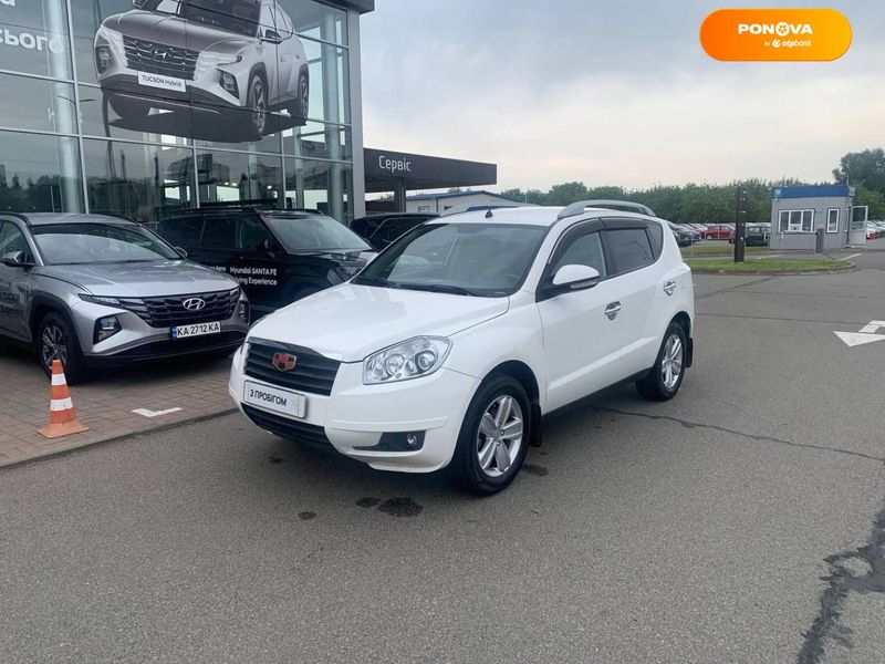 Geely Emgrand X7, 2014, Бензин, 2 л., 80 тис. км, Позашляховик / Кросовер, Білий, Київ 107759 фото