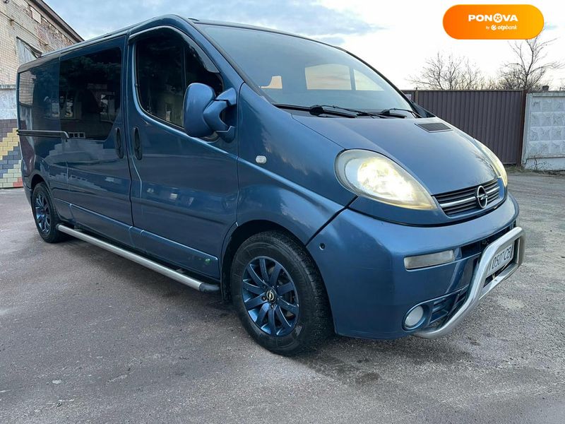 Opel Vivaro, 2006, Дизель, 2.5 л., 265 тис. км, Мінівен, Синій, Житомир Cars-Pr-67830 фото