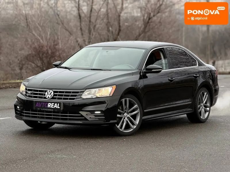 Volkswagen Passat, 2016 р., Бензин, 179 тис. км, Седан, Чорний, Кривий Ріг AT-10409898 фото