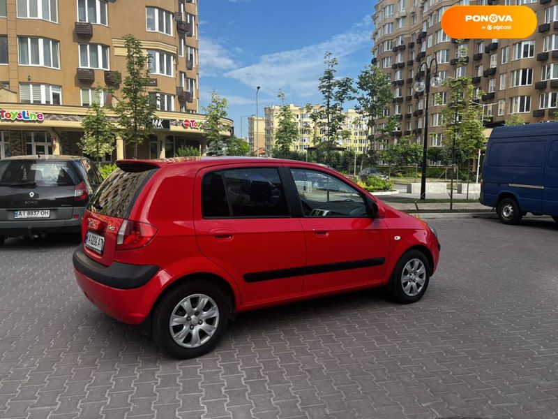 Hyundai Getz, 2007, Бензин, 1.4 л., 104 тис. км, Хетчбек, Червоний, Київ Cars-Pr-63943 фото