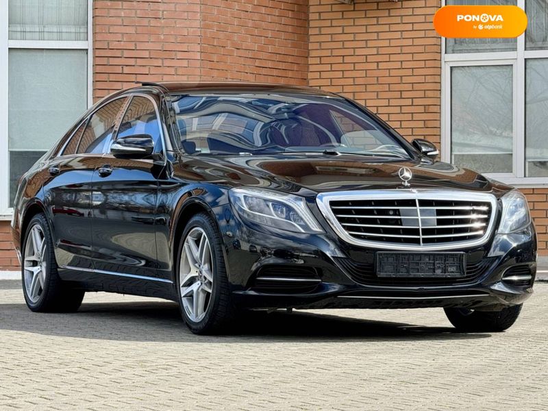 Mercedes-Benz S-Class, 2013, Бензин, 4.66 л., 283 тис. км, Седан, Чорний, Одеса 108264 фото