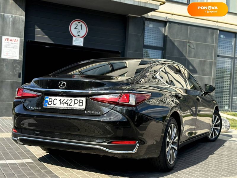 Lexus ES, 2018, Бензин, 2.49 л., 92 тис. км, Седан, Чорний, Львів 99257 фото