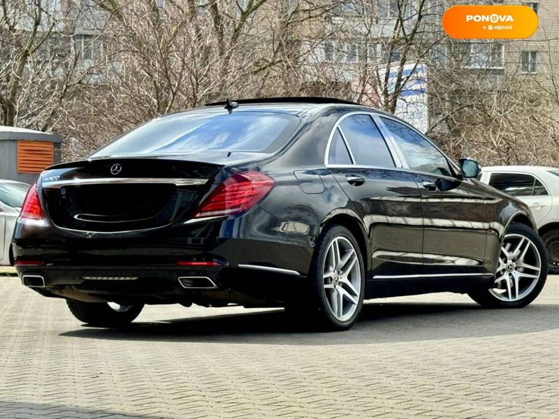 Mercedes-Benz S-Class, 2013, Бензин, 4.66 л., 283 тис. км, Седан, Чорний, Одеса 108264 фото