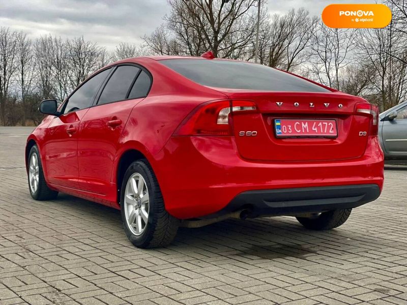 Volvo S60, 2011, Дизель, 2 л., 208 тис. км, Седан, Червоний, Калуш Cars-Pr-68882 фото