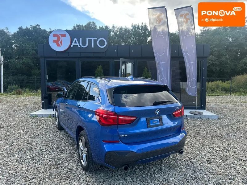 BMW X1, 2017 р., Бензин, 198 тис. км, Позашляховик / Кросовер, Синій, Львів AT-10402442 фото