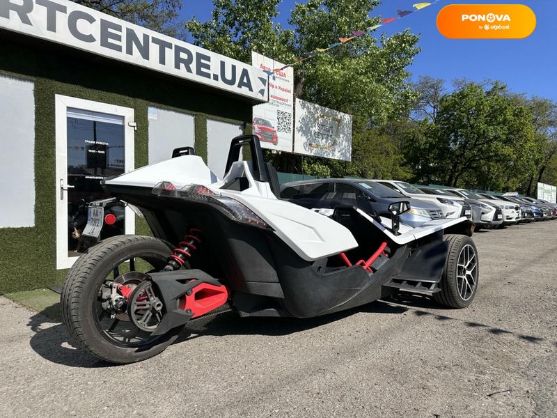 Polaris Slingshot, 2016, Бензин, 2380 см³, 50 тыс. км, Трайк, Белый, Киев moto-39950 фото