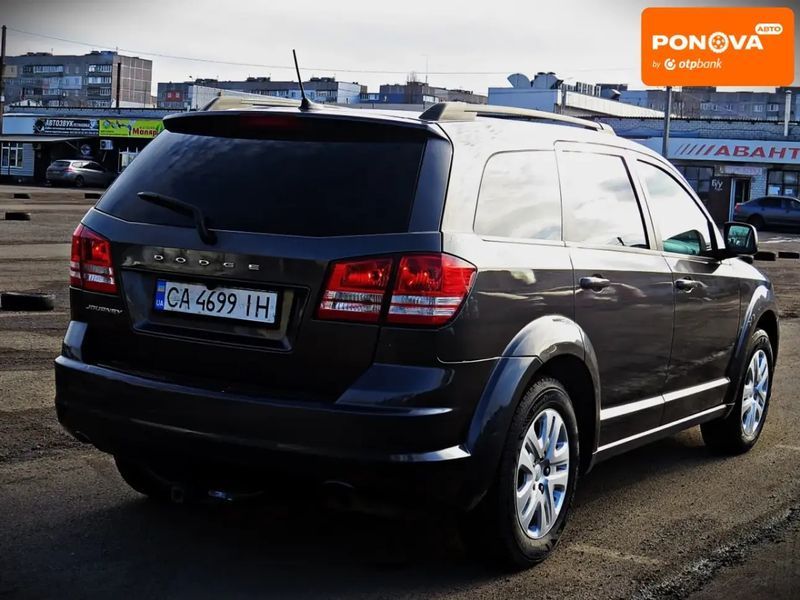 Dodge Journey, 2015 р., Газ пропан-бутан / Бензин, 120 тис. км, Позашляховик / Кросовер, Сірий, Черкаси AT-10418385 фото