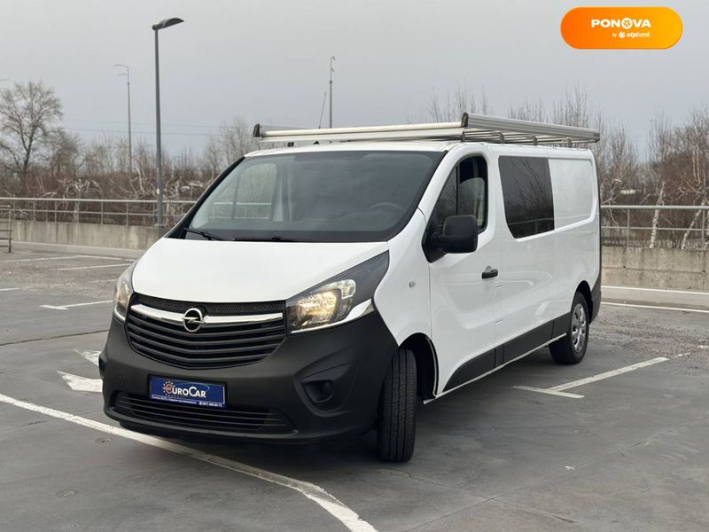 Opel Vivaro, 2017, Дизель, 1.6 л., 232 тис. км, Вантажопасажирський фургон, Білий, Київ 39245 фото