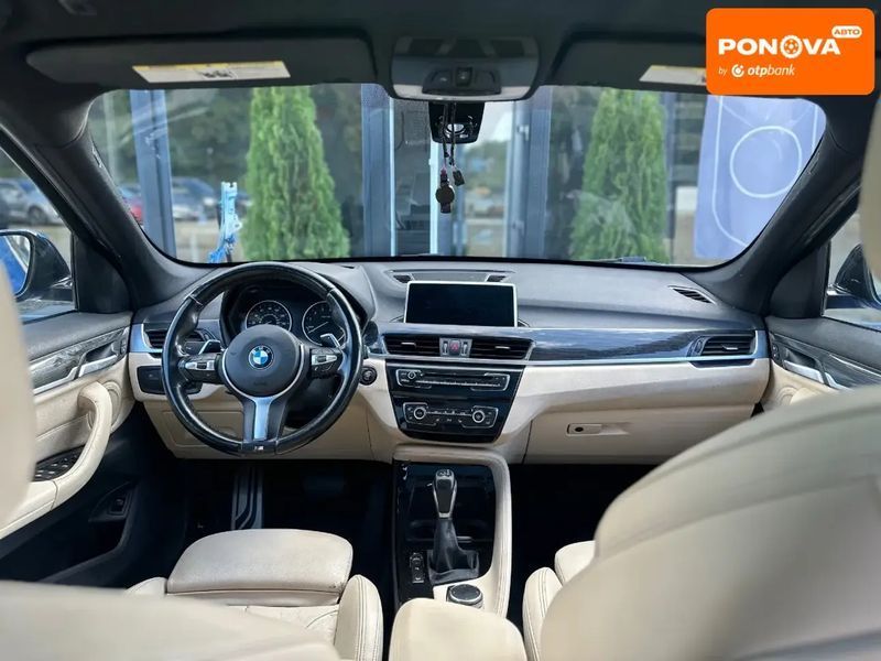 BMW X1, 2017 р., Бензин, 198 тис. км, Позашляховик / Кросовер, Синій, Львів AT-10402442 фото