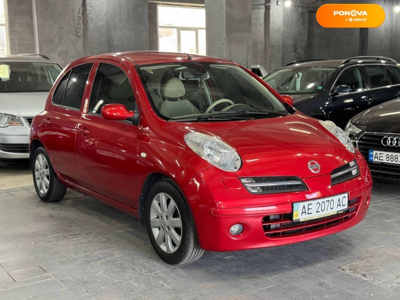 Nissan Micra, 2007, Газ пропан-бутан / Бензин, 1.4 л., 179 тыс. км, Хетчбек, Красный, Кам'янське (Дніпродзержинськ) 49608 фото