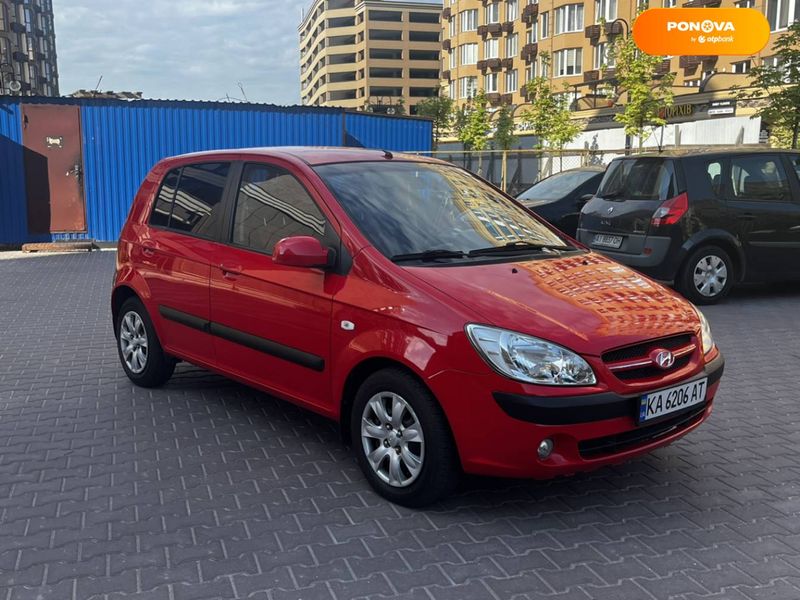 Hyundai Getz, 2007, Бензин, 1.4 л., 104 тис. км, Хетчбек, Червоний, Київ Cars-Pr-63943 фото