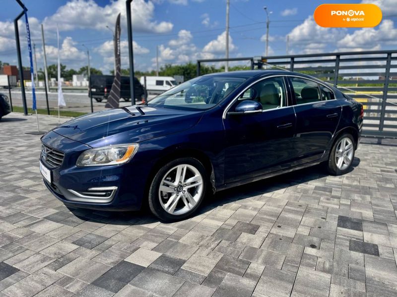 Volvo S60, 2014, Бензин, 2 л., 179 тис. км, Седан, Синій, Рівне 106637 фото