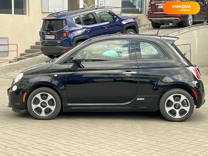 Fiat 500e, 2016, Електро, 97 тис. км, Хетчбек, Чорний, Одеса 47765 фото