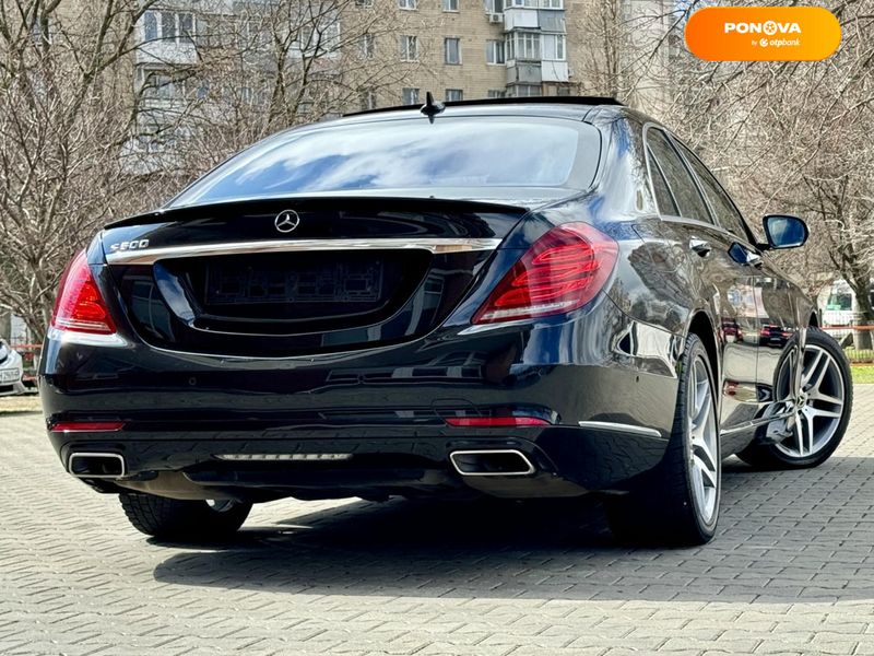 Mercedes-Benz S-Class, 2013, Бензин, 4.66 л., 283 тис. км, Седан, Чорний, Одеса 108264 фото