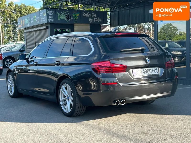 BMW 5 Series, 2015 г., Дизель, 240 тыс. км, Универсал, Серый, Житомир AT-10420392 фото