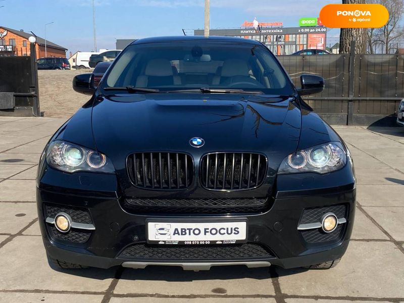 BMW X6, 2008, Бензин, 4.39 л., 193 тис. км, Позашляховик / Кросовер, Чорний, Київ 26083 фото