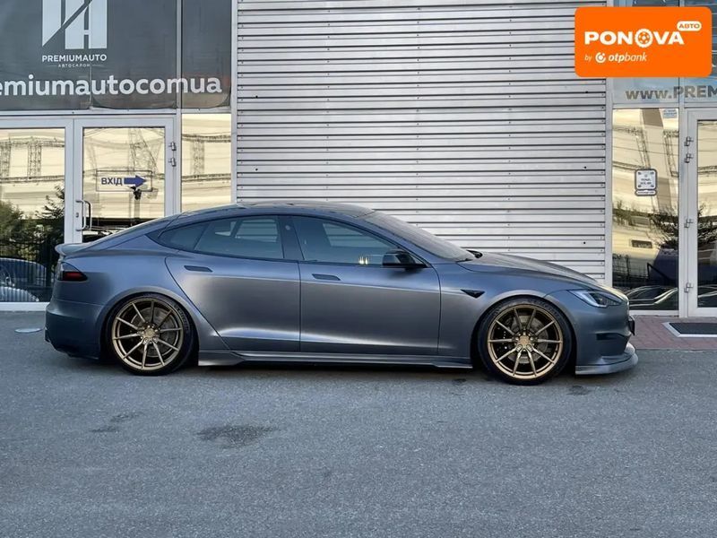 Tesla Model S, 2022 р., Електро, 24 тис. км, Седан, Сірий, Дніпро (Дніпропетровськ) AT-10408572 фото