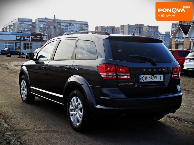 Dodge Journey, 2015 р., Газ пропан-бутан / Бензин, 120 тис. км, Позашляховик / Кросовер, Сірий, Черкаси AT-10418385 фото